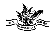 ETHICAL PHARMACEUTICALS SINCE 1897