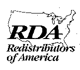 RDA REDISTRIBUTORS OF AMERICA