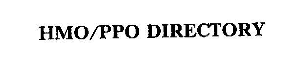 HMO/PPO DIRECTORY