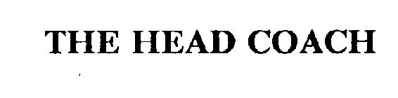 THE HEAD COACH