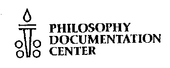 PHILOSOPHY DOCUMENTATION CENTER