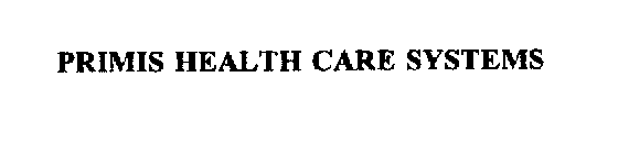 PRIMIS HEALTH CARE SYSTEMS