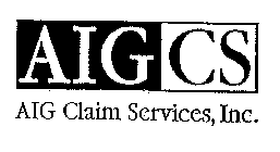 AIG CS AIG CLAIM SERVICES, INC.