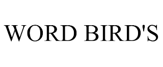 WORD BIRD'S