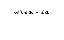WICK - ID