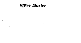 OFFICE MASTER
