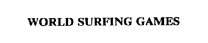 WORLD SURFING GAMES