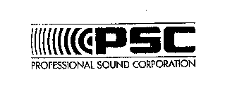 PSC PROFESSIONAL SOUND CORPORATION