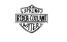 RIDER-COOLANT SPRING WATER