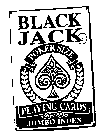 BLACK JACK POKER SIZE PLAYING CARDS JUMBO INDEX