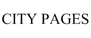 CITY PAGES