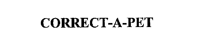 CORRECT-A-PET