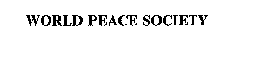 WORLD PEACE SOCIETY