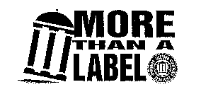 MORE THAN A LABEL OFFICIALLY LICENSED COLLEGIATE PRODUCTS