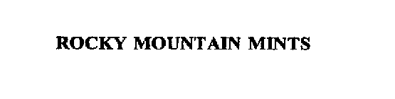 ROCKY MOUNTAIN MINTS