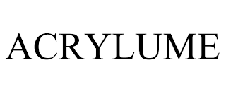 ACRYLUME