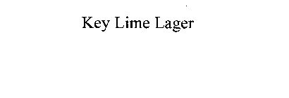 KEY LIME LAGER