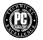 PC MAGAZINE TECHNICAL EXCELLENCE