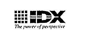 IDX THE POWER OF PERSPECTIVE