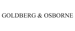 GOLDBERG & OSBORNE