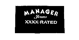 MANAGER JEANS XXXX-RATED