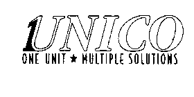 1 UNICO ONE UNIT MULTIPLE SOLUTIONS