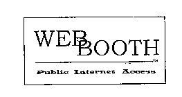 WEB BOOTH PUBLIC INTERNET ACCESS