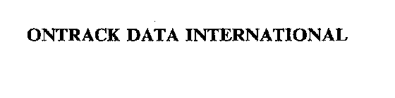 ONTRACK DATA INTERNATIONAL