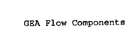 GEA FLOW COMPONENTS