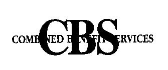 CBS COMBINED BENEFIT SERVICES
