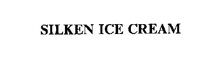 SILKEN ICE CREAM