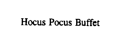 HOCUS POCUS BUFFET