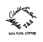 COLUMBIA EXCELLENT ADELPHIA T&A 100% PURE COFFEE