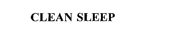 CLEAN SLEEP