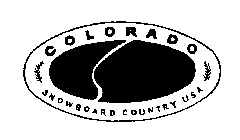 COLORADO SNOWBOARD COUNTRY USA