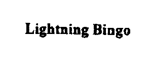 LIGHTNING BINGO