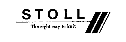 STOLL THE RIGHT WAY TO KNIT