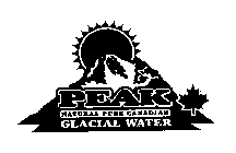 PEAK NATURAL PURE CANADIAN GLACIAL WATER