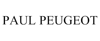 PAUL PEUGEOT