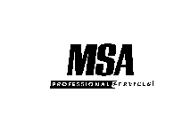MSA PROFESSIONAL SERVICES