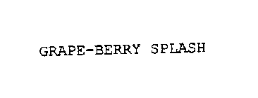 GRAPE-BERRY SPLASH
