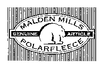 MALDEN MILLS POLARFLEECE GENUINE ARTICLE