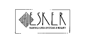 ESKER MAKING OPEN SYSTEMS A REALITY