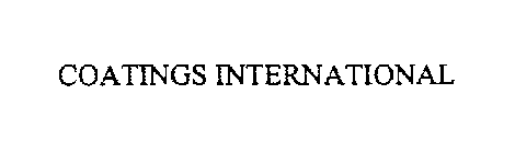 COATINGS INTERNATIONAL