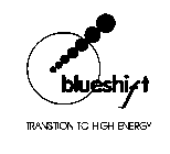 BLUESHIFT TRANSITION TO HIGH ENERGY