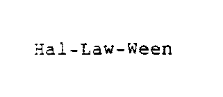 HAL-LAW-WEEN