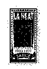 LA HEAT RED HOT SAUCE