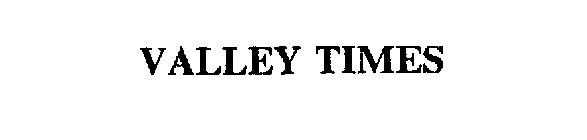 VALLEY TIMES