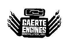 GAERTE ENGINES ROCHESTER, IND.