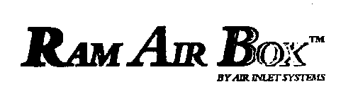 RAM AIR BOX BY AIR INLET SYSTEMS